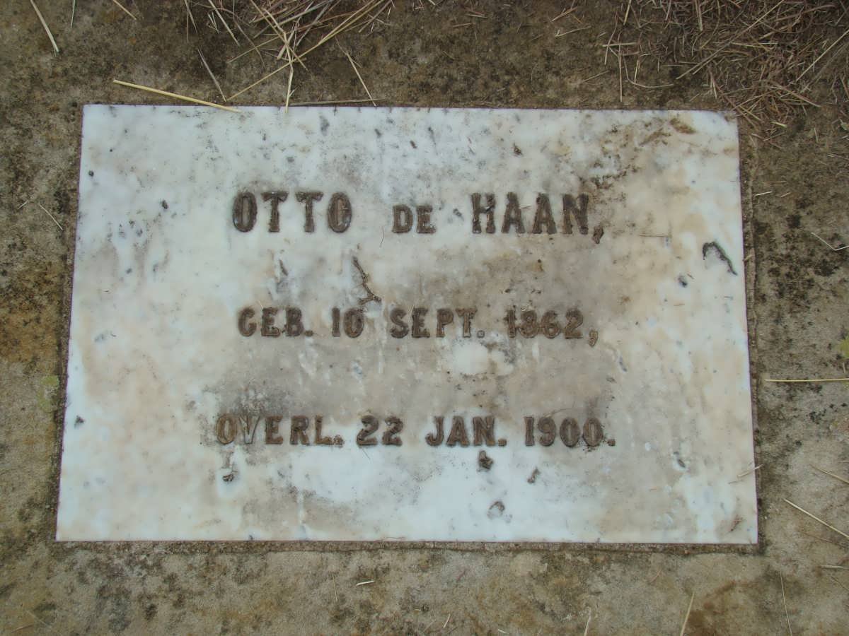HAAN Otto, de 1862-1900
