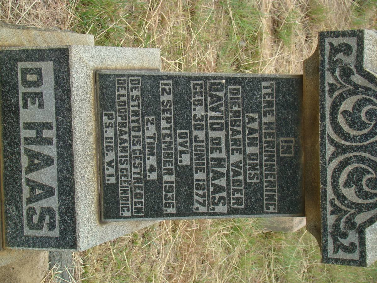 HAAS David, de 1877-1936