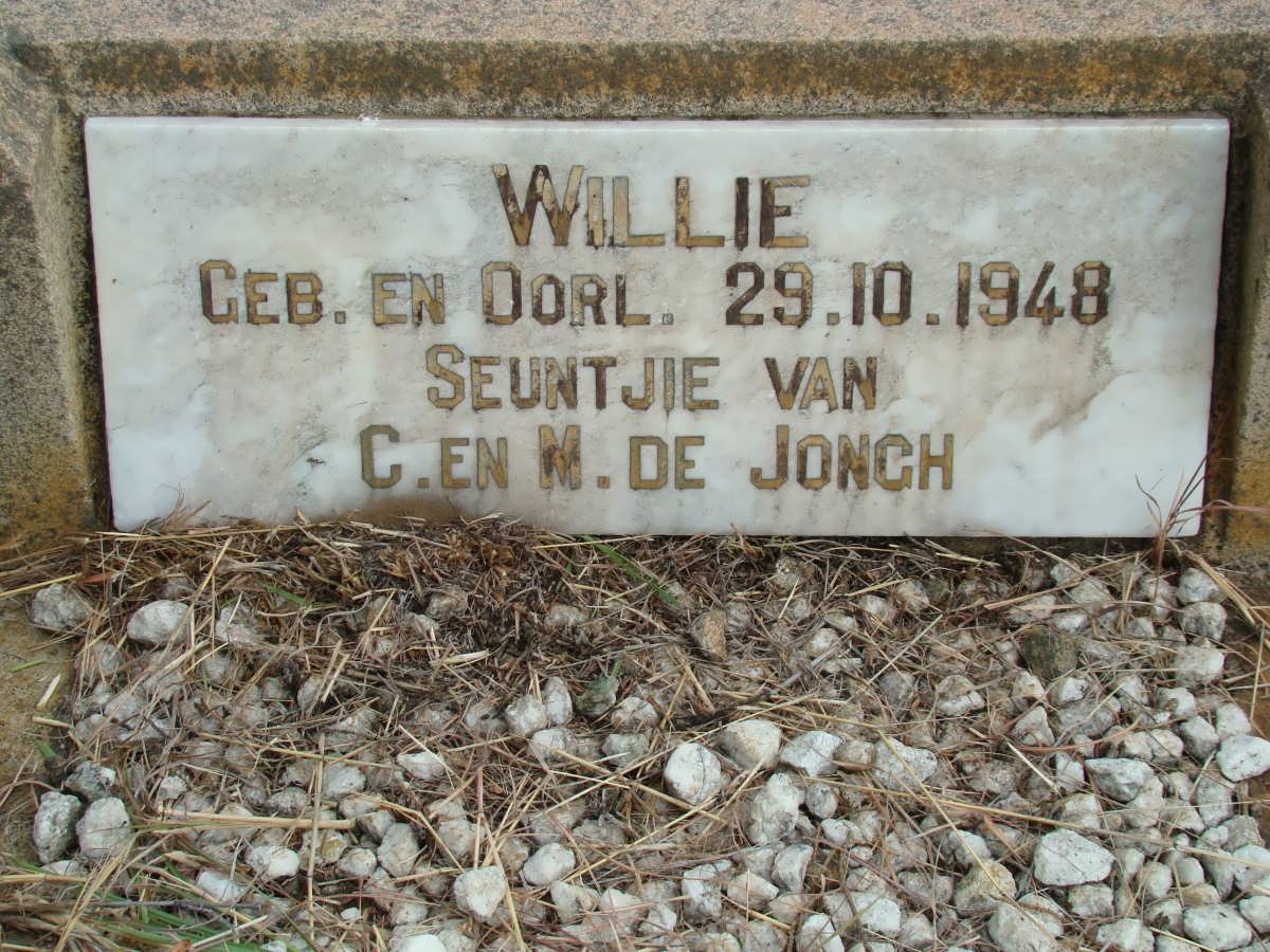 JONGH Willie, de 1948-1948