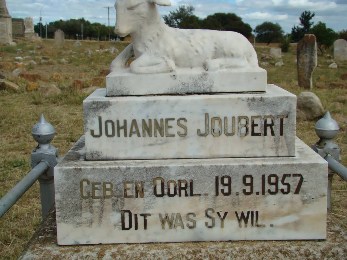 JOUBERT Johannes 1957-1957
