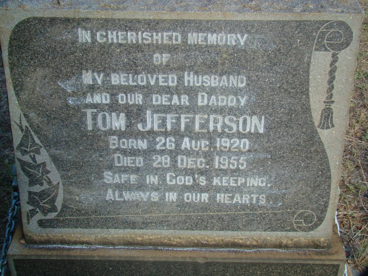 JEFFERSON Tom 1920-1955