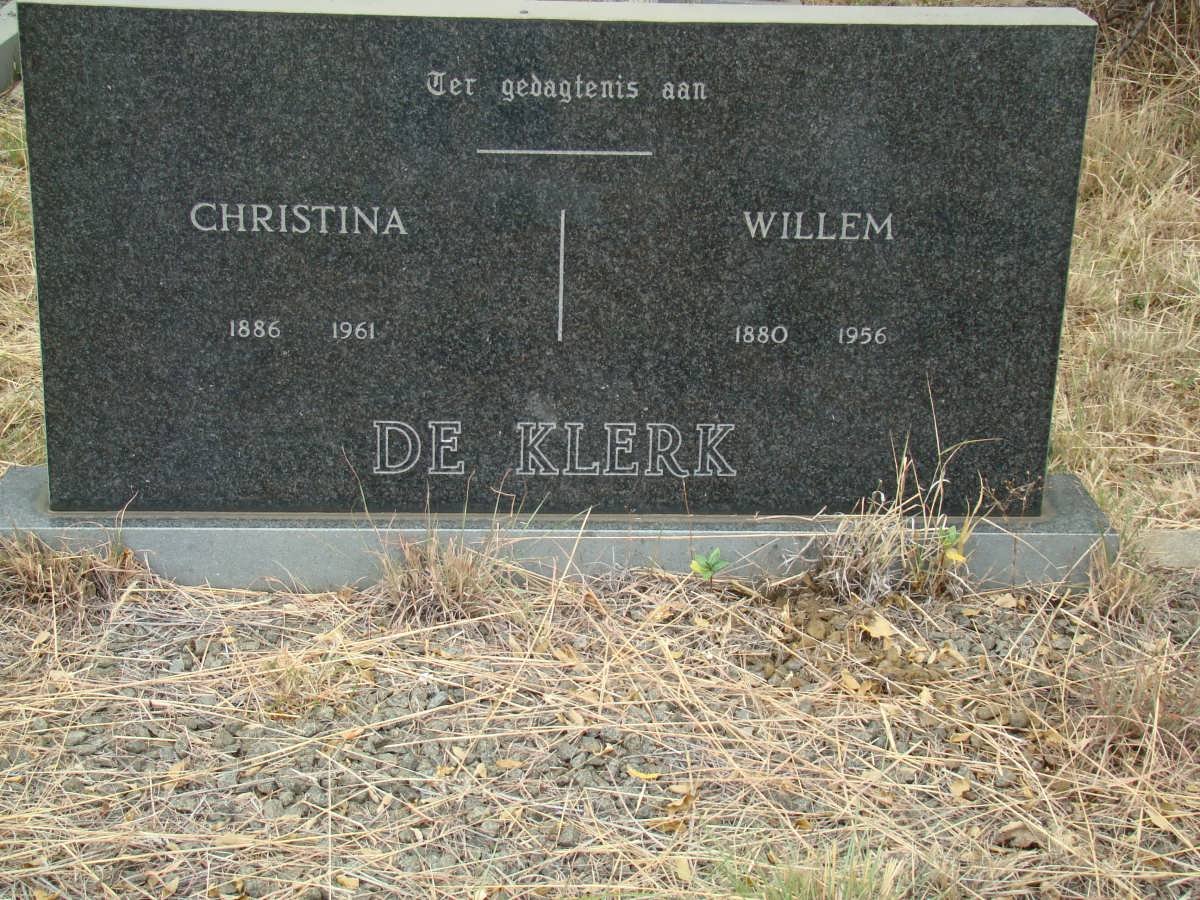KLERK Willem, de 1880-1956 &amp; Christina 1886-1961