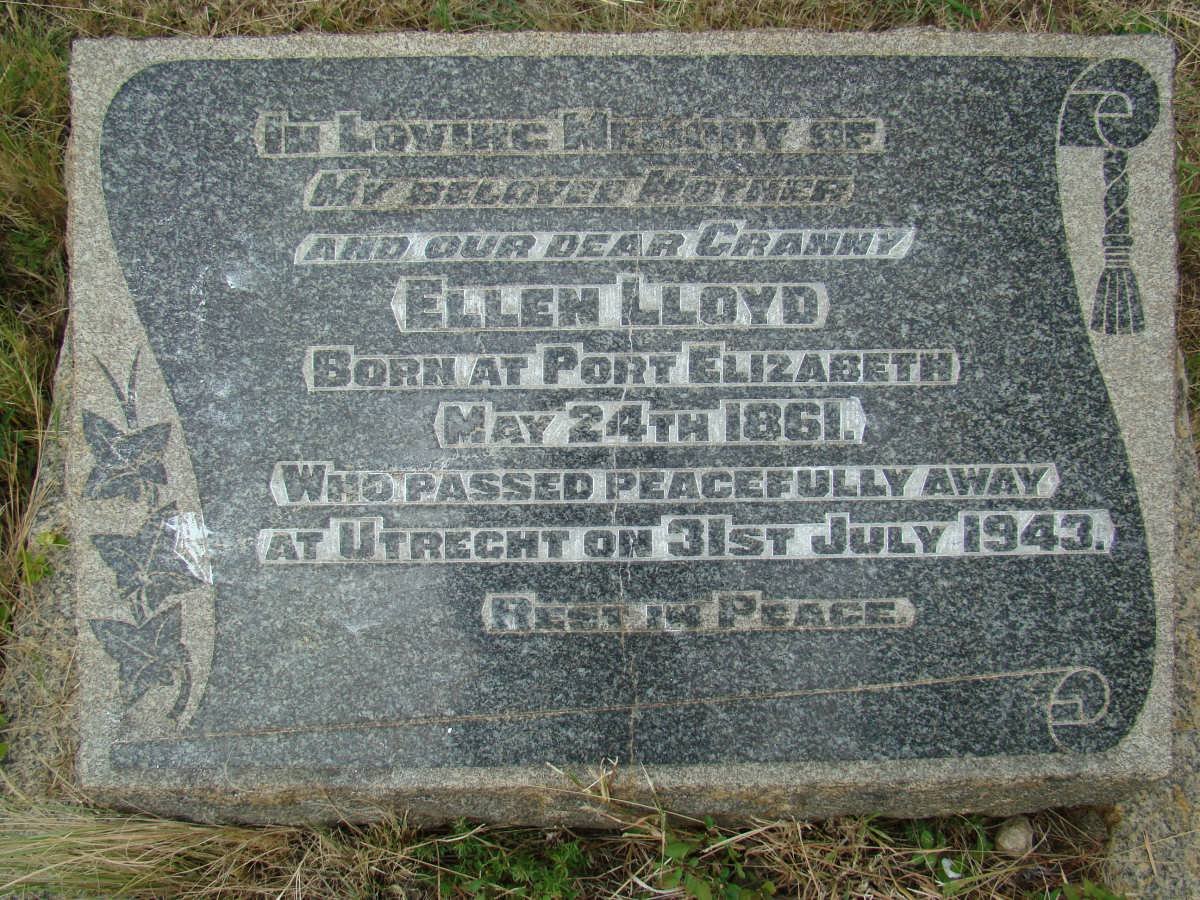 LLOYD Ellen 1861-1943