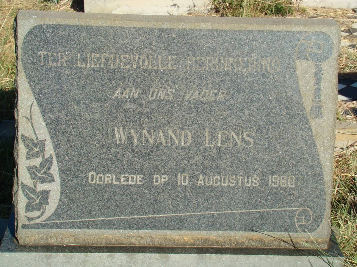 LENS Wynand -1960