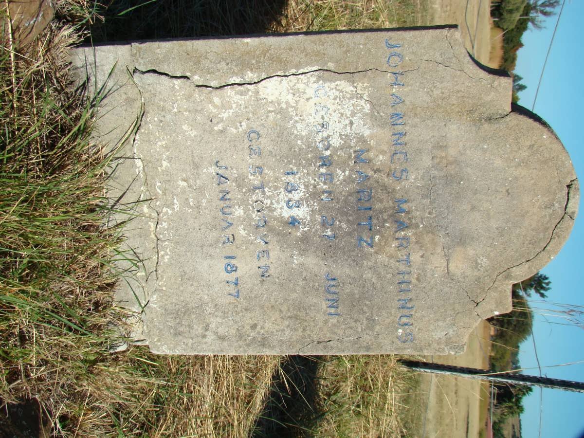 MARITZ Johannes Marthinus 1834-1877