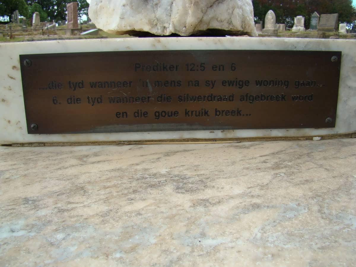 MERWE Philip Anthonie, van der 1923-1990