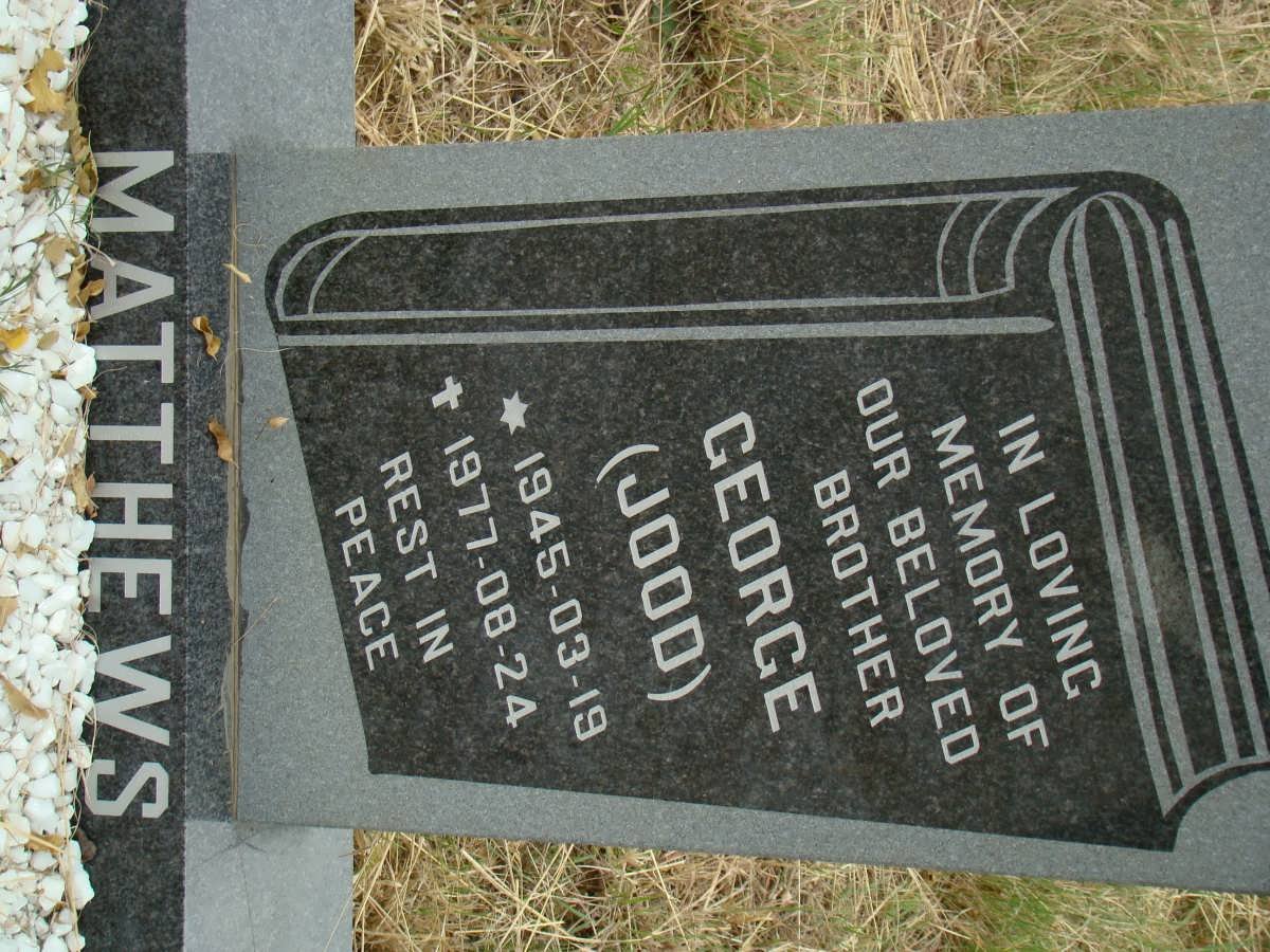 MATTHEWS George 1945-1977