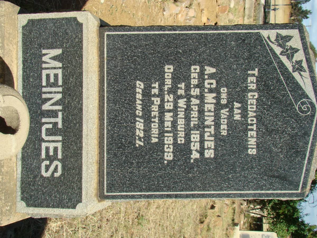 MEINTJES A.C. 1854-1939