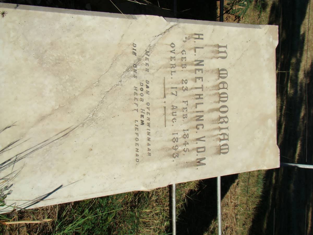 NEETHLING H.L. 1845-1893