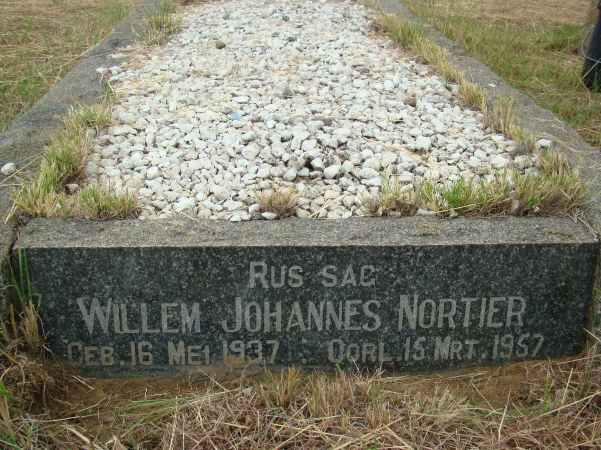 NORTIER Willem Johannes 1937-1957