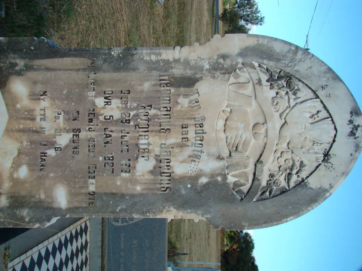 POTGIETER Hermanus Jacobus 1861-1927