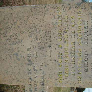 POTGIETER Theodorus 1805-1892