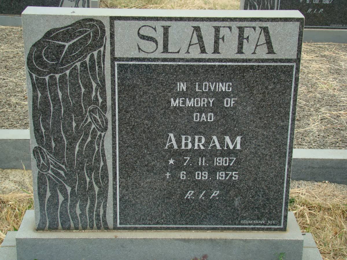 SLAFFA Abram 1907-1975