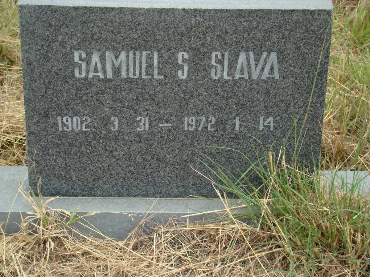 SLAVA Sameul S. 1902-1972