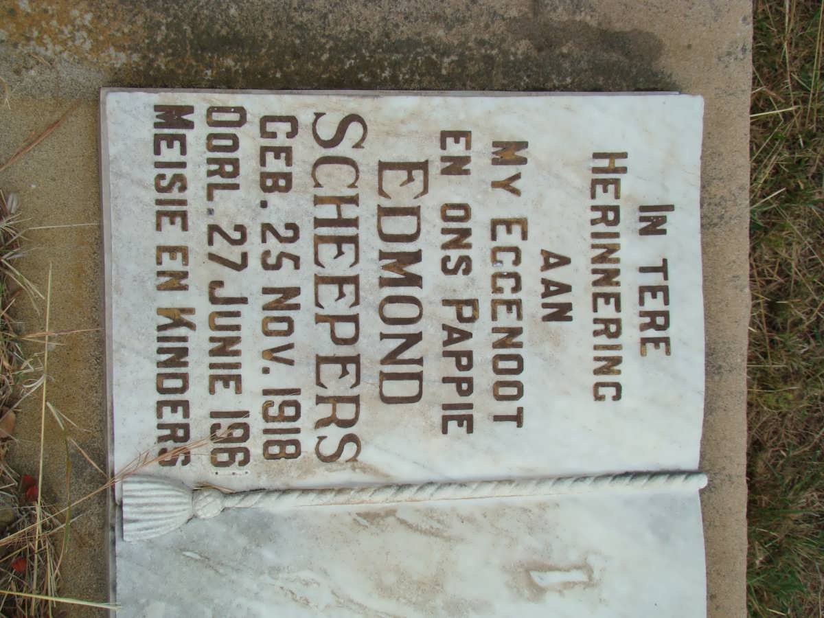 SCHEEPERS Edmond 1918-1961