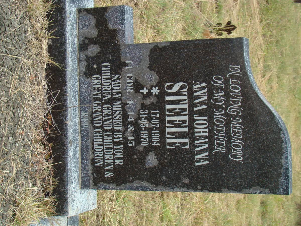 STEELE Anna Johanna 1904-1970