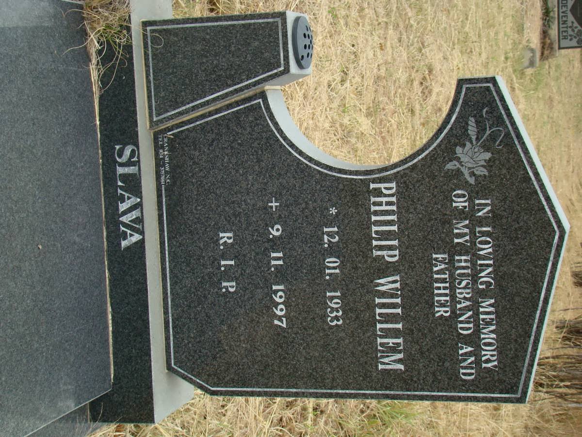 SLAVA Philip Willem 1933-1997