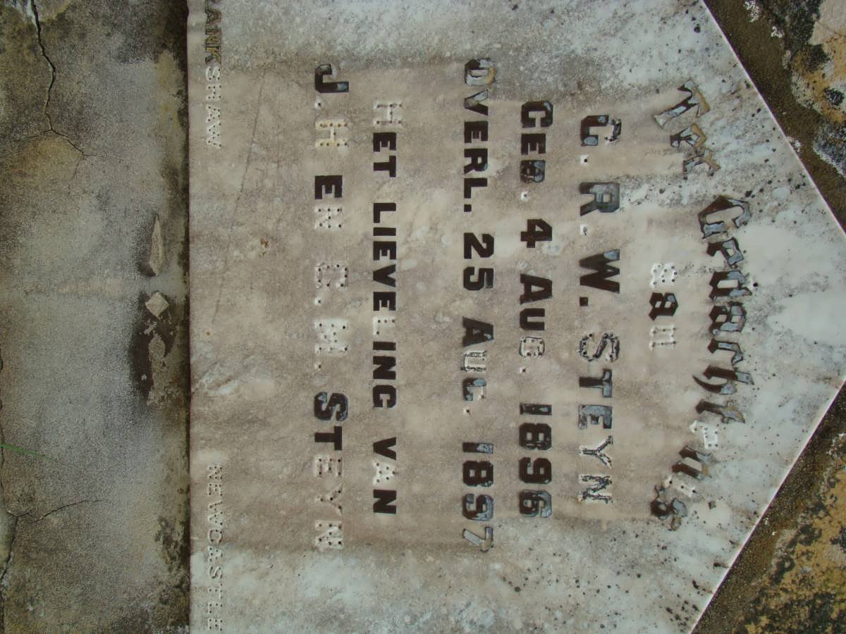 STEYN G.R.W. 1896-1897