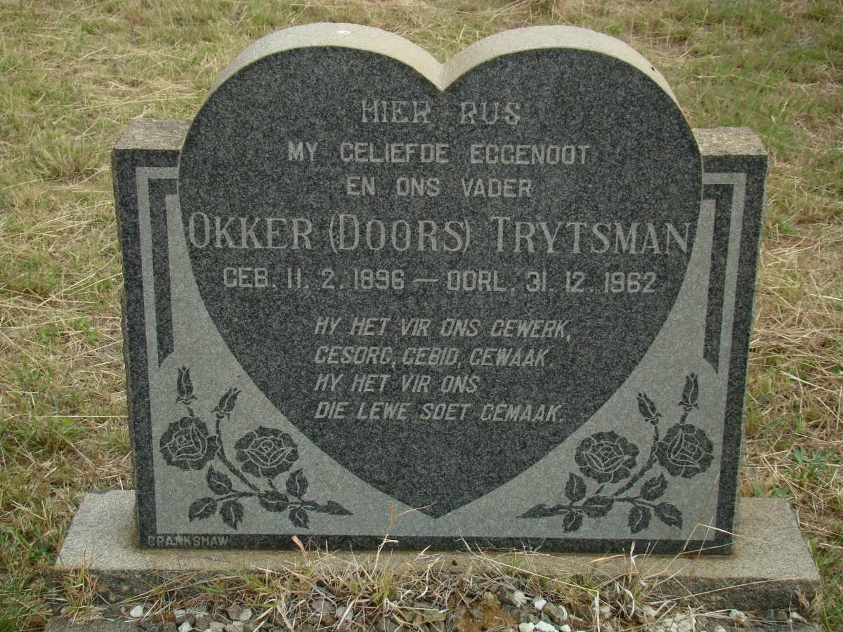TRYTSMAN Okker 1896-1962