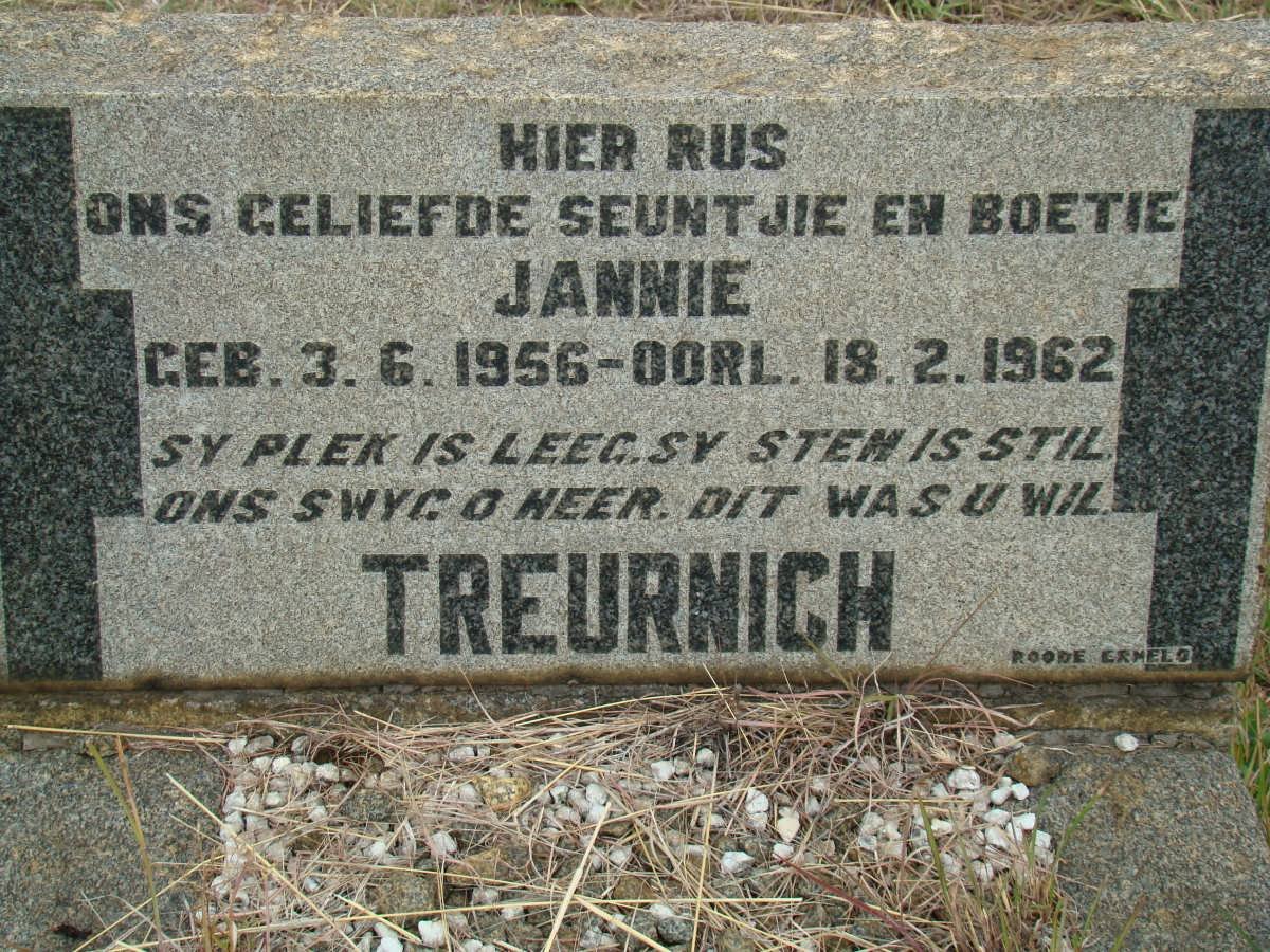 TREURNICH Jannie 1956-1962