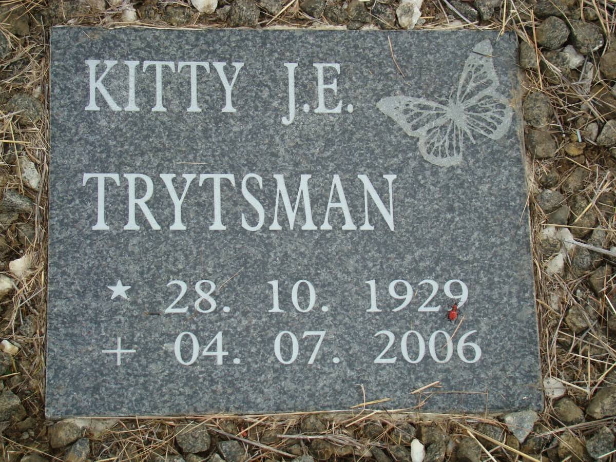 TRYTSMAN Kitty J.E. 1929-2006