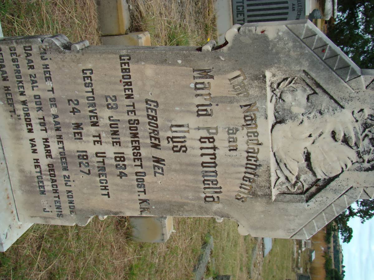 UYS Maria Petronella nee NEL 1834-1927
