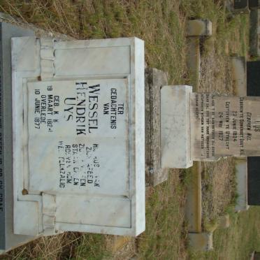 UYS Wessel Hendrik 1824-1877 &amp; Maria Petronella NEL 1834-1927