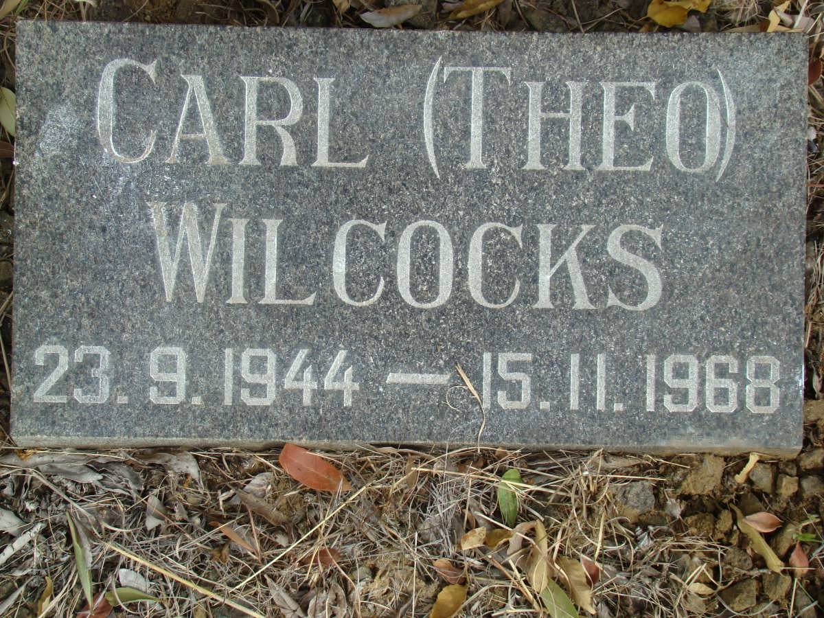 WILCOCKS Carl Theo 1944-1968