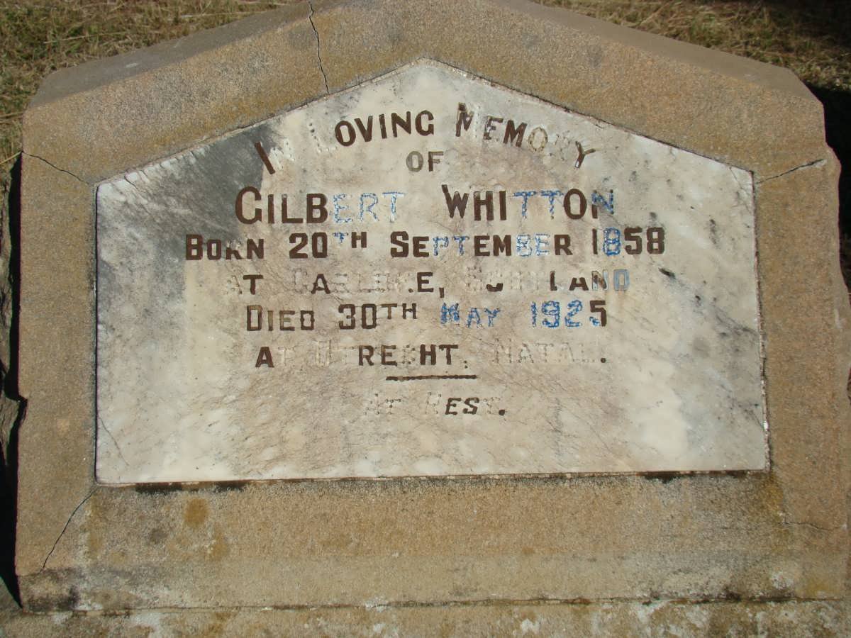 WHITTON Gilbert 1858-1925