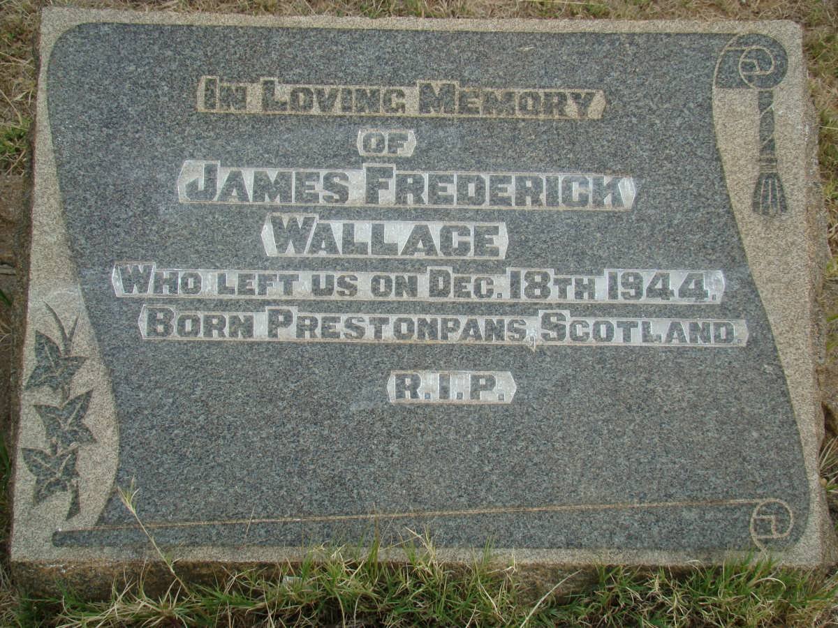 WALLACE James Frederick -1944
