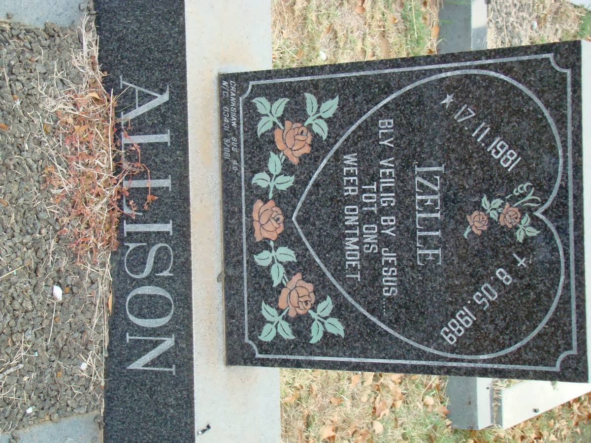 ALLISON Izelle 1981-1989