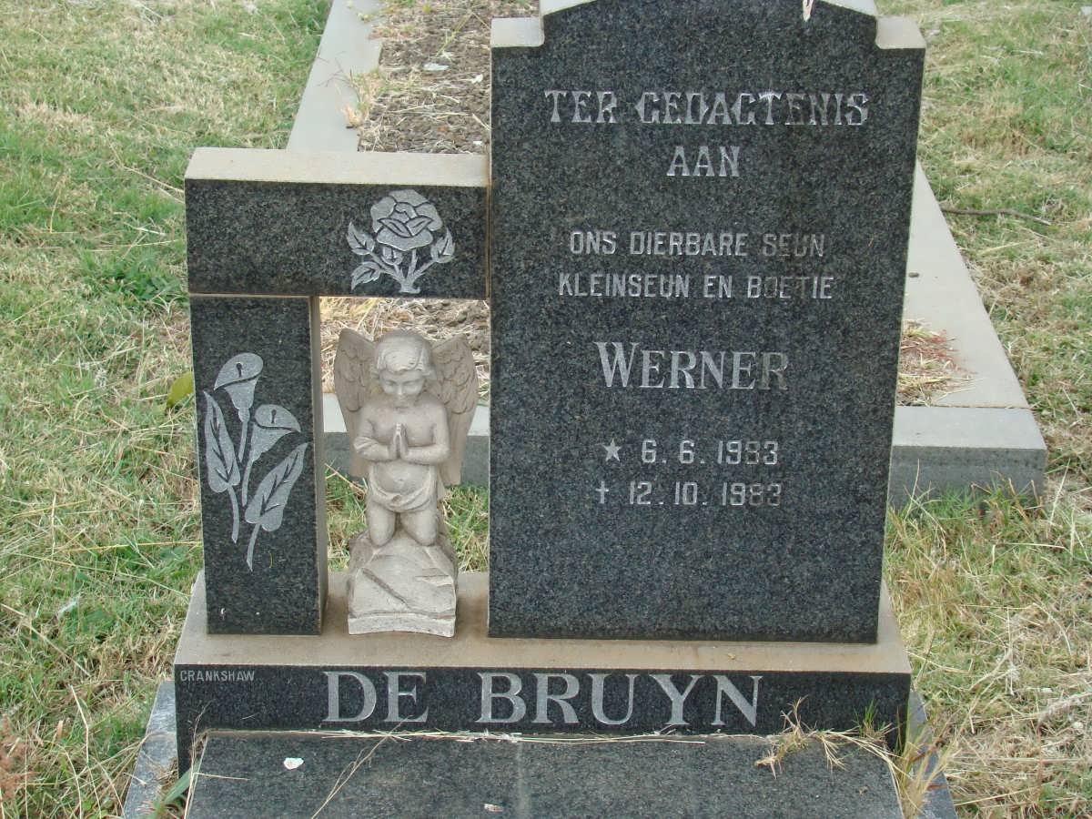 BRUYN Werner, de 1983-1983