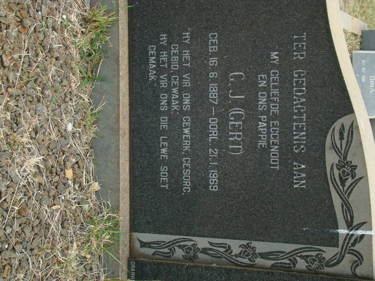 BLAKE G.J. 1887-1969