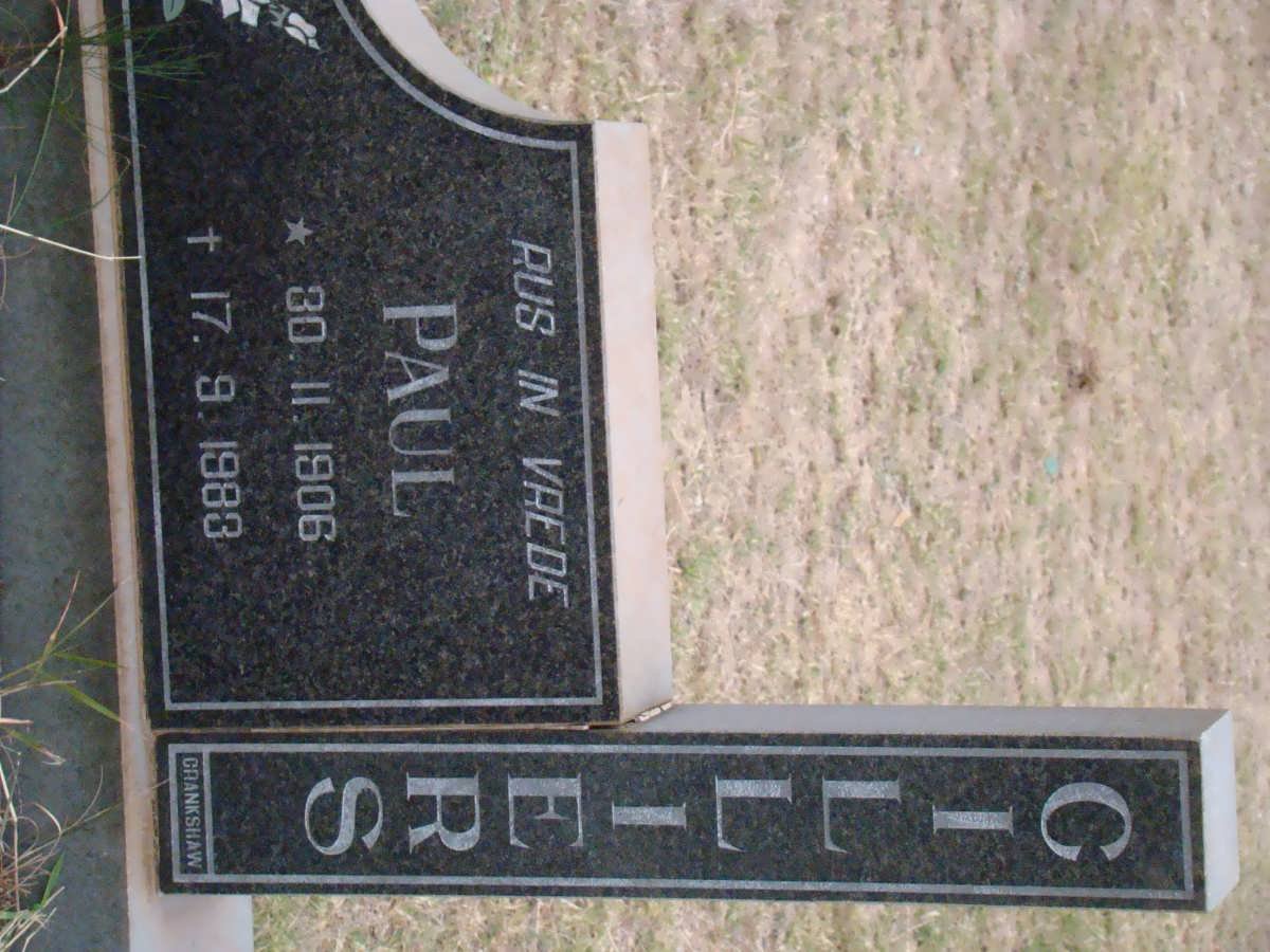 CILLIERS Paul 1906-1983