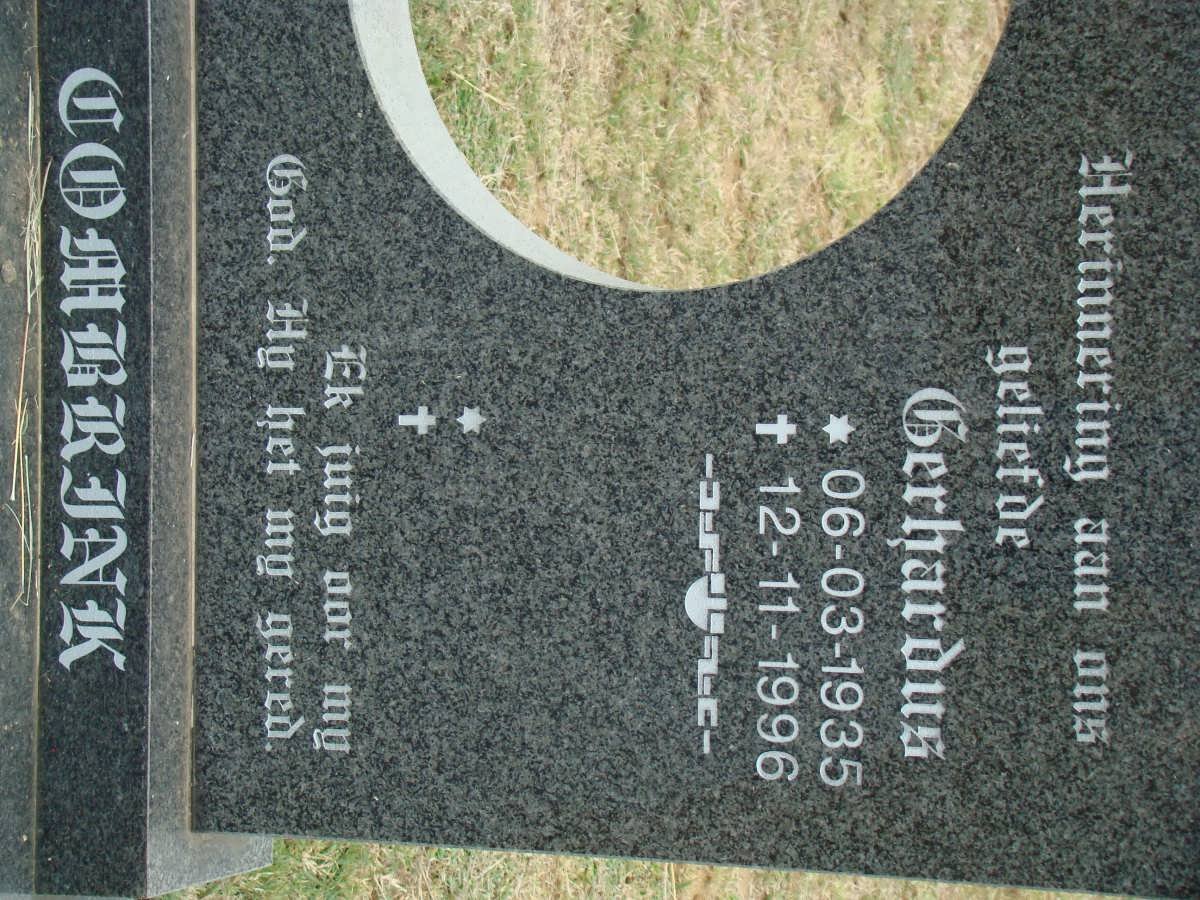 COMBRINK Gerhardus 1935-1996