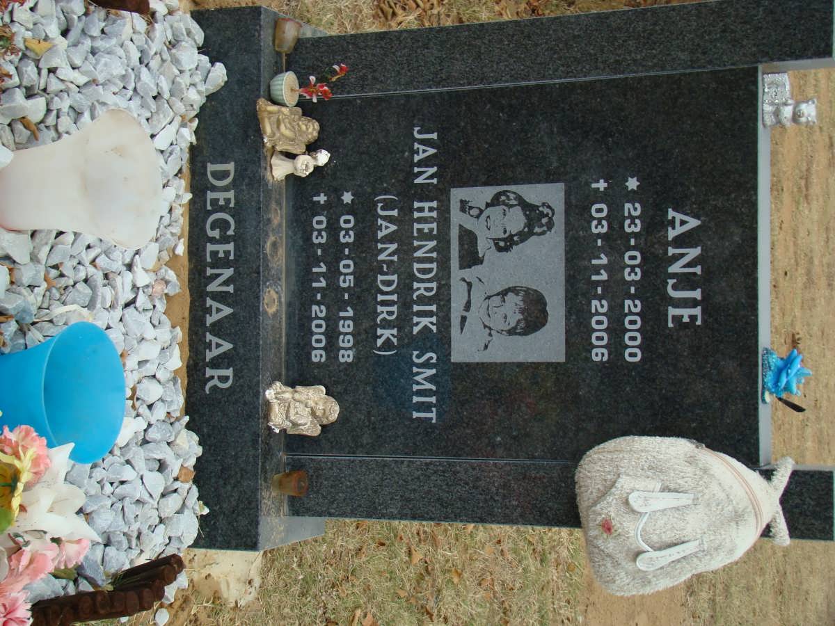 DEGENAAR Anje 2000-2006 :: DEGENAAR Jan Hendrik Smit 1998-2006