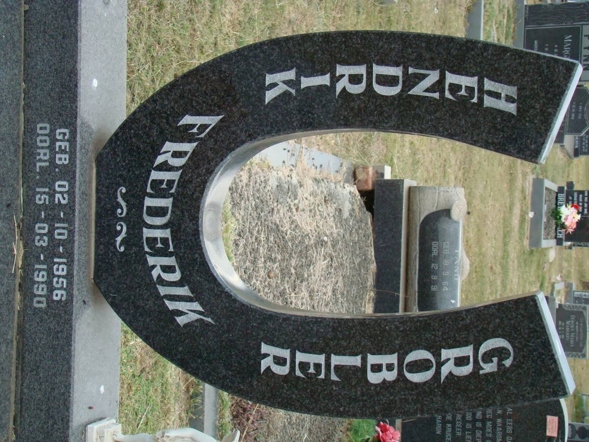 GROBLER Hendrik Frederik 1956-1990