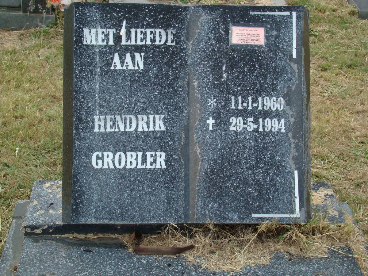 GROBLER Hendrik 1960-1994
