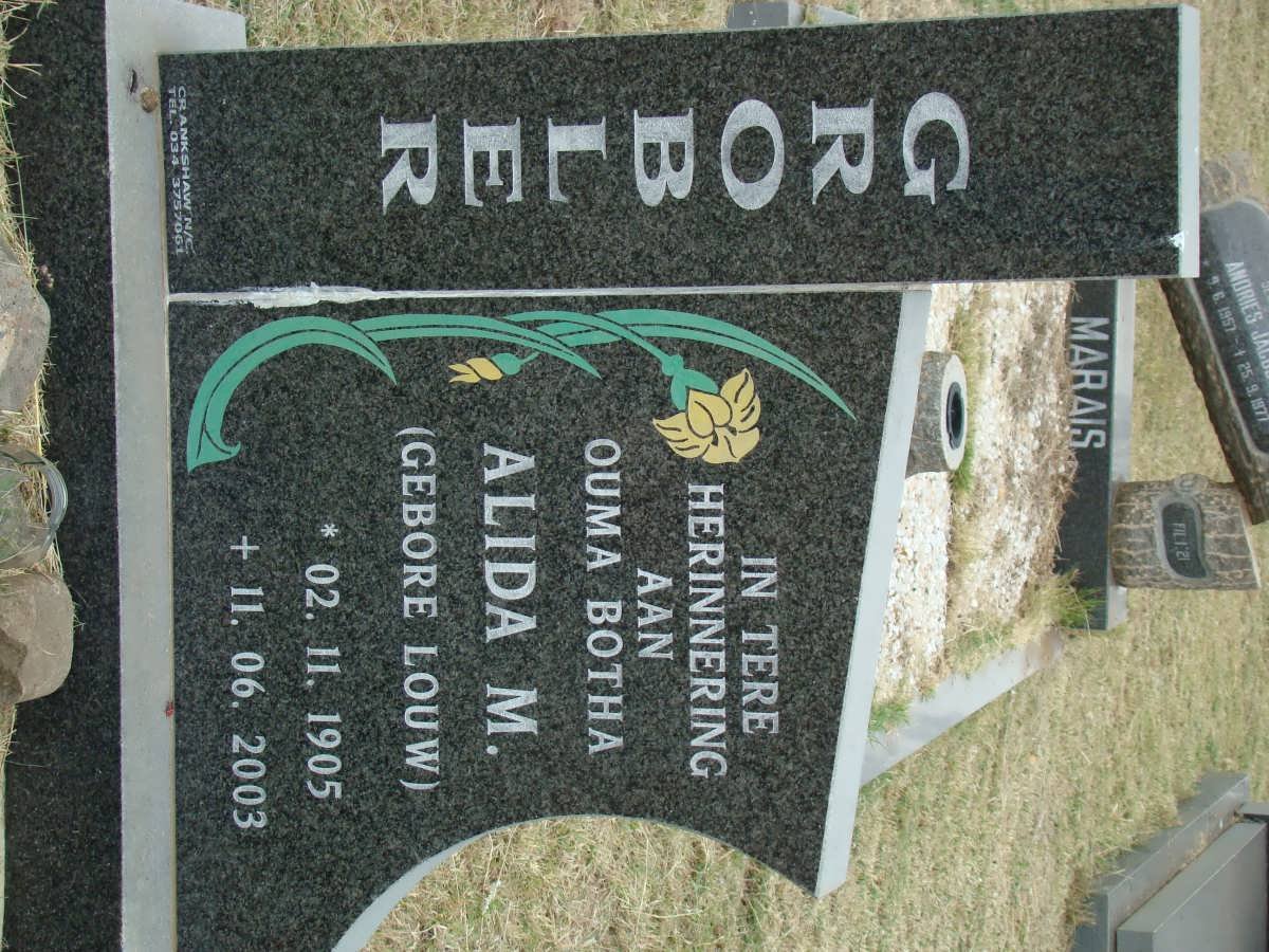 GROBLER Alida M. nee LOUW 1905-2003