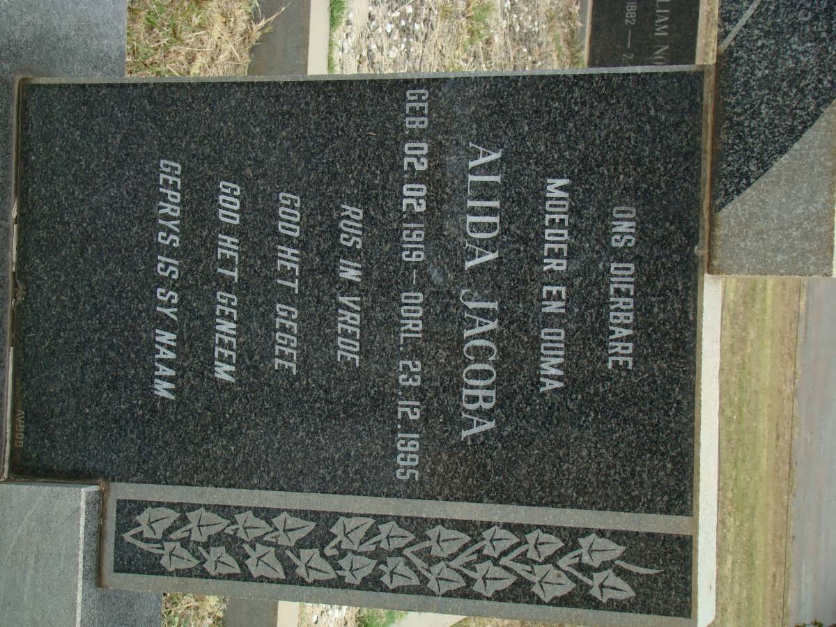 JOHNSTONE Alida Jacoba 1919-1995