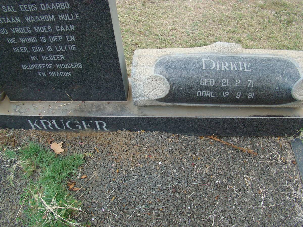 KRUGER Fanie 1964-1991 &amp; Dirkie 1971-1991