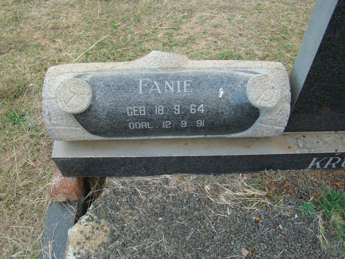 KRUGER Fanie 1964-1991 &amp; Dirkie 1971-1991