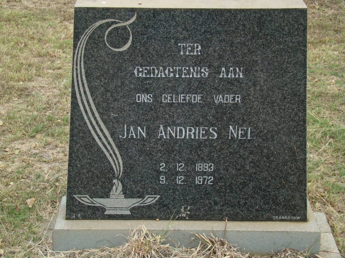 NEL Jan Andries 1893-1972