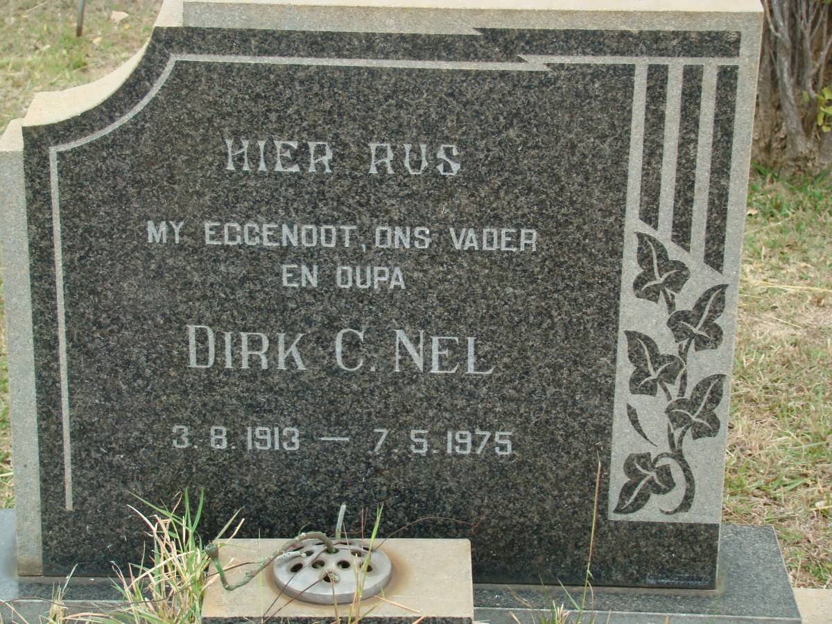 NEL Dirk C. 1913-1975