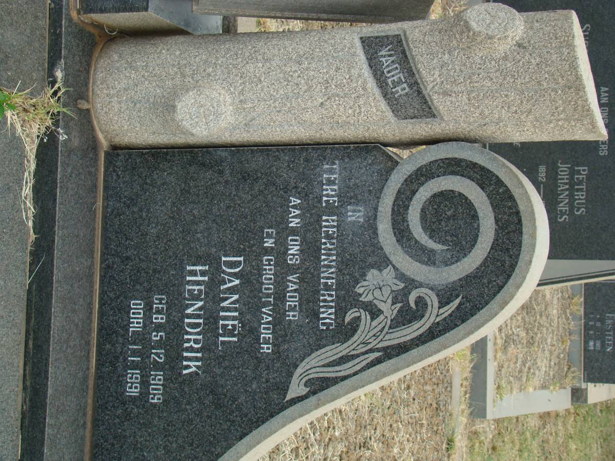 ODENDAAL Daniel Hendrik 1909-1991