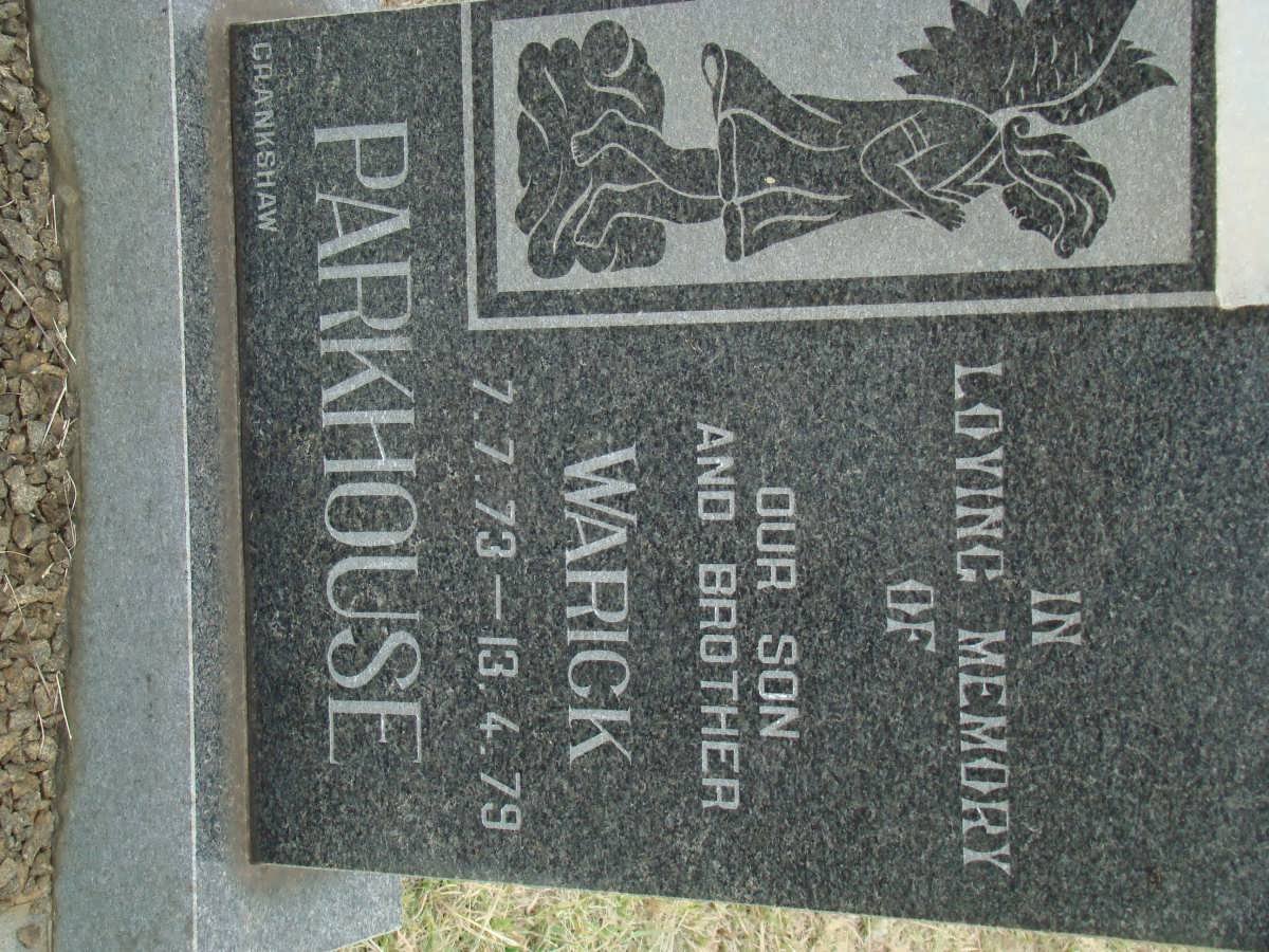 PARKHOUSE Warick 1973-1979