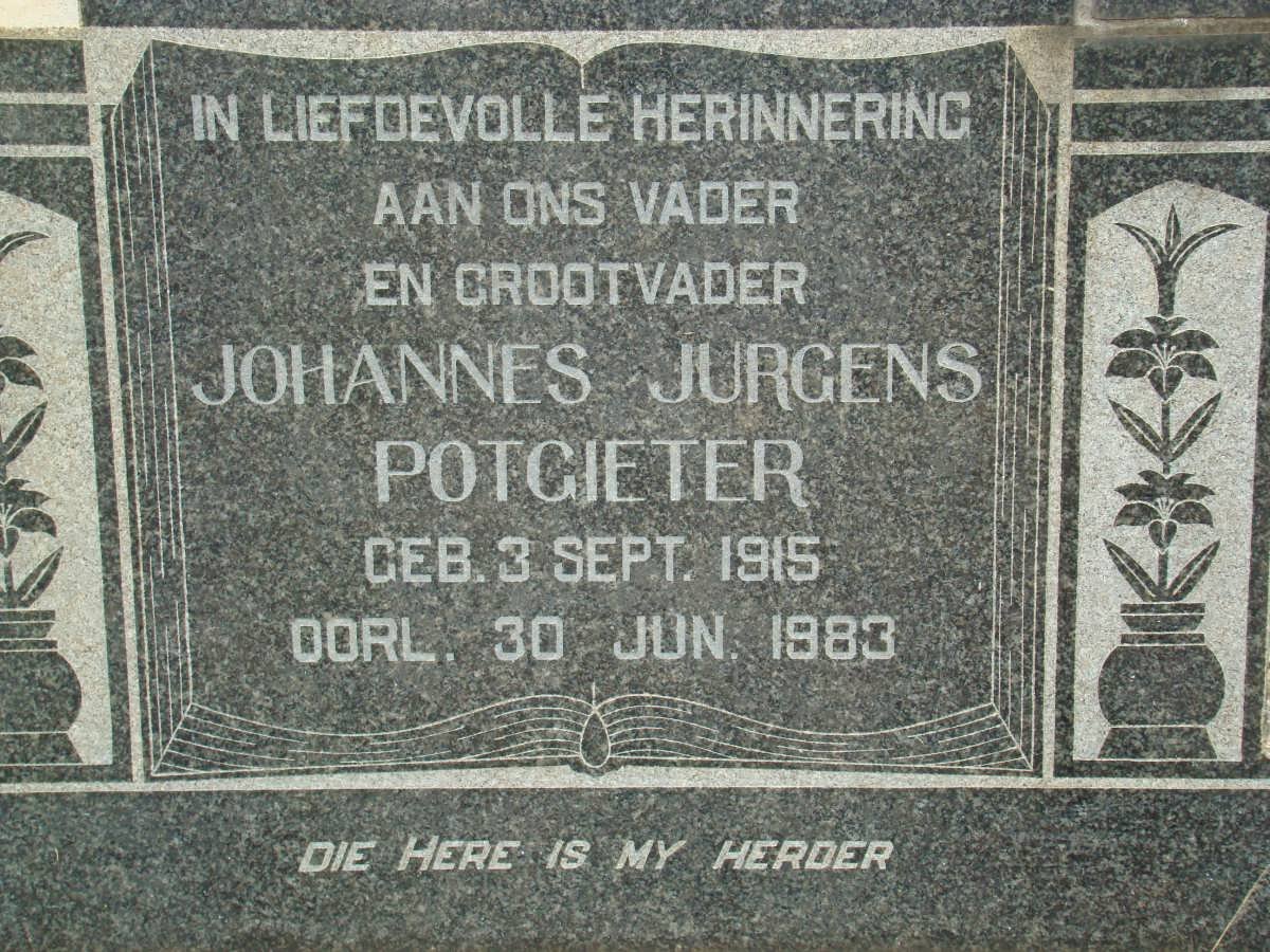 POTGIETER Johannes Jurgens 1915-1983