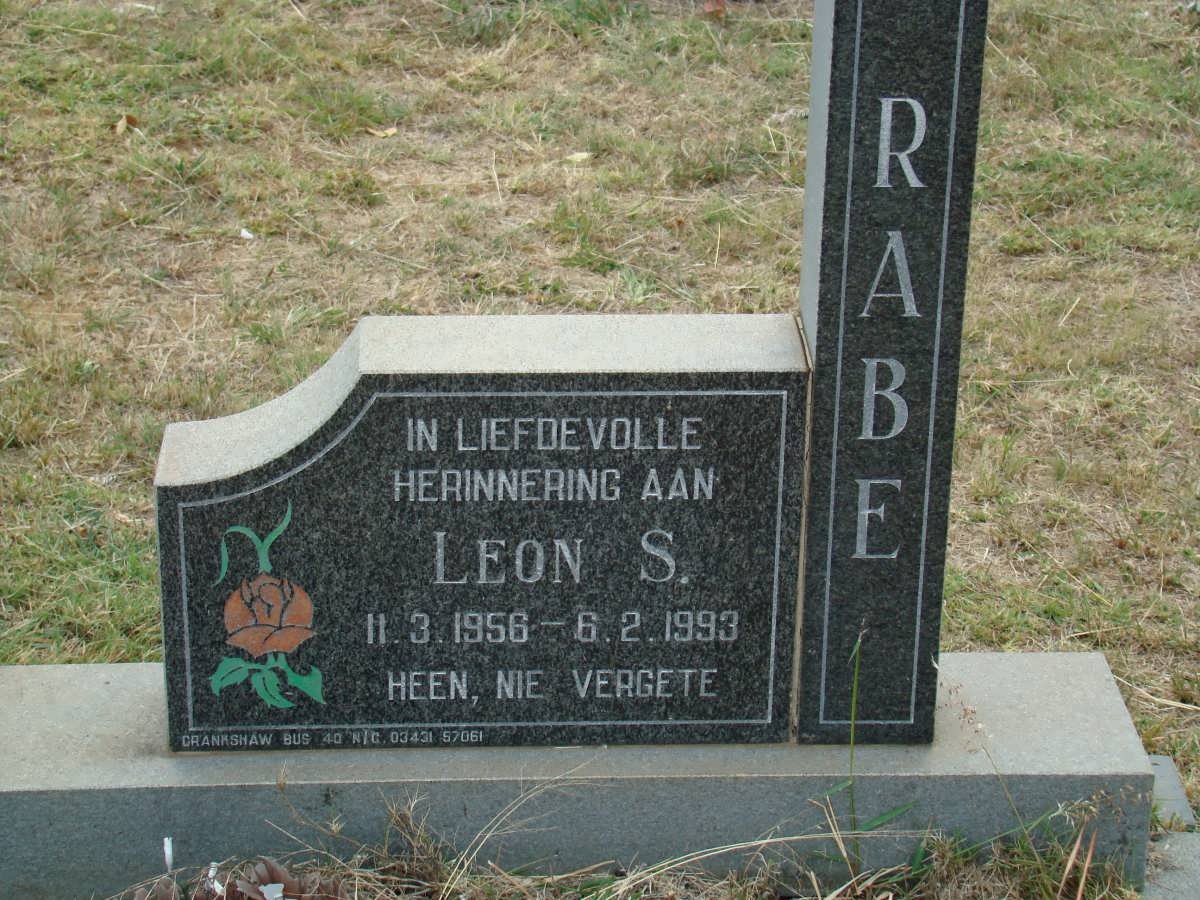 RABE Leon S. 1956-1993