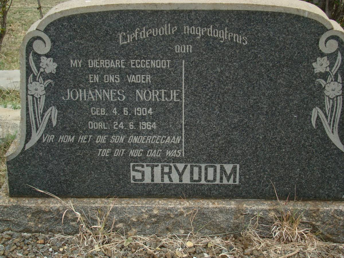 STRYDOM Johannes Nortje 1904-1964
