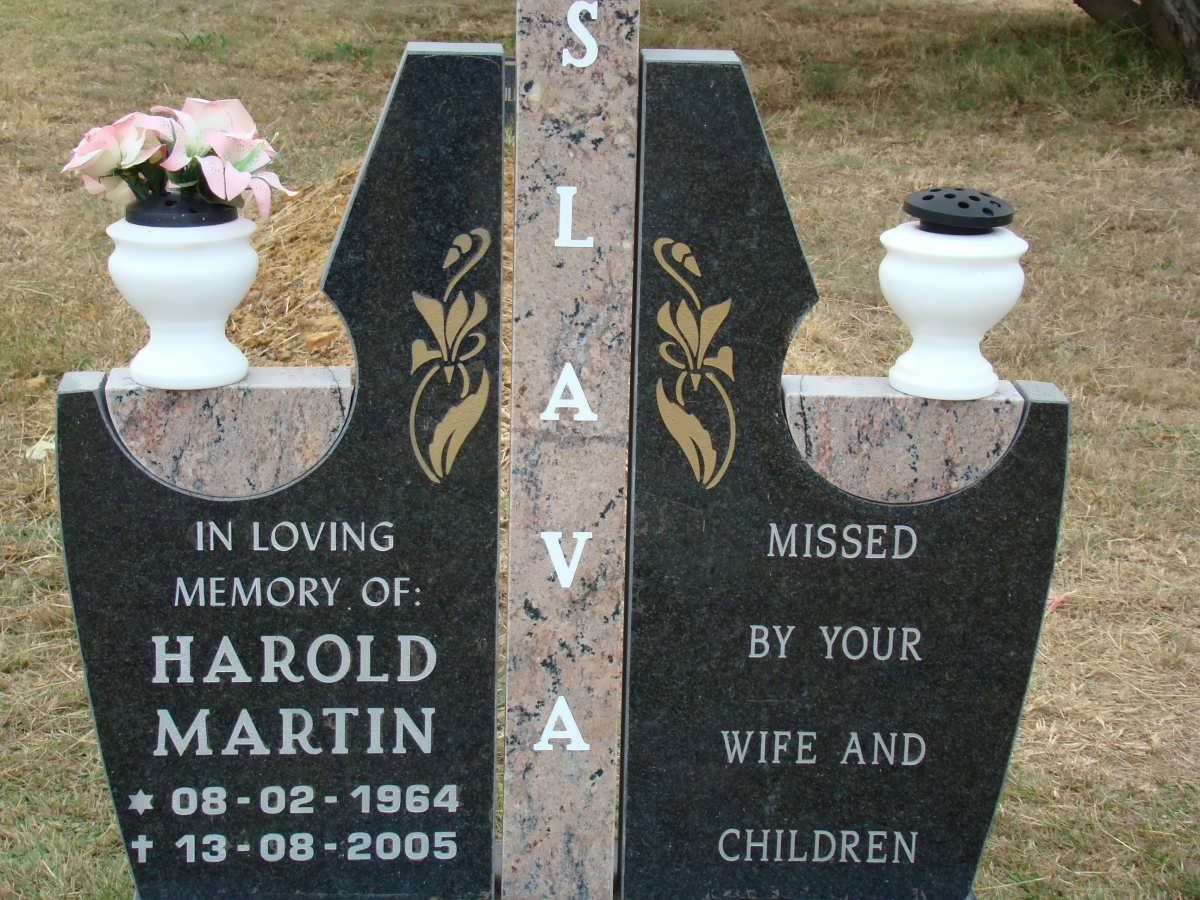 SLAVA Harold Martin 1964-2005